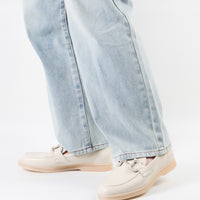 フラットビットローファー