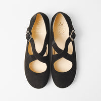 スエードクロスバブーシュ