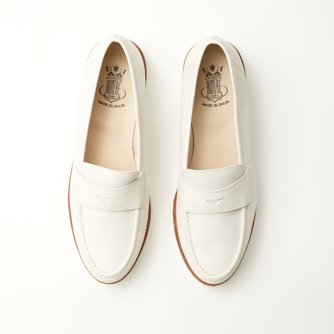 ジュート厚底コインローファー