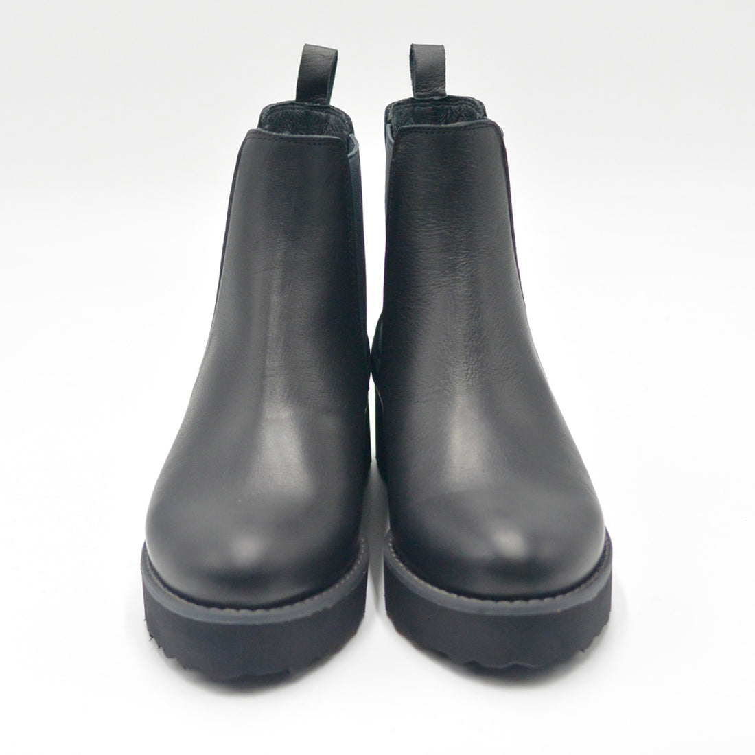 厚底サイドゴアブーツ