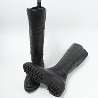 ストレッチロングレザーブーツ