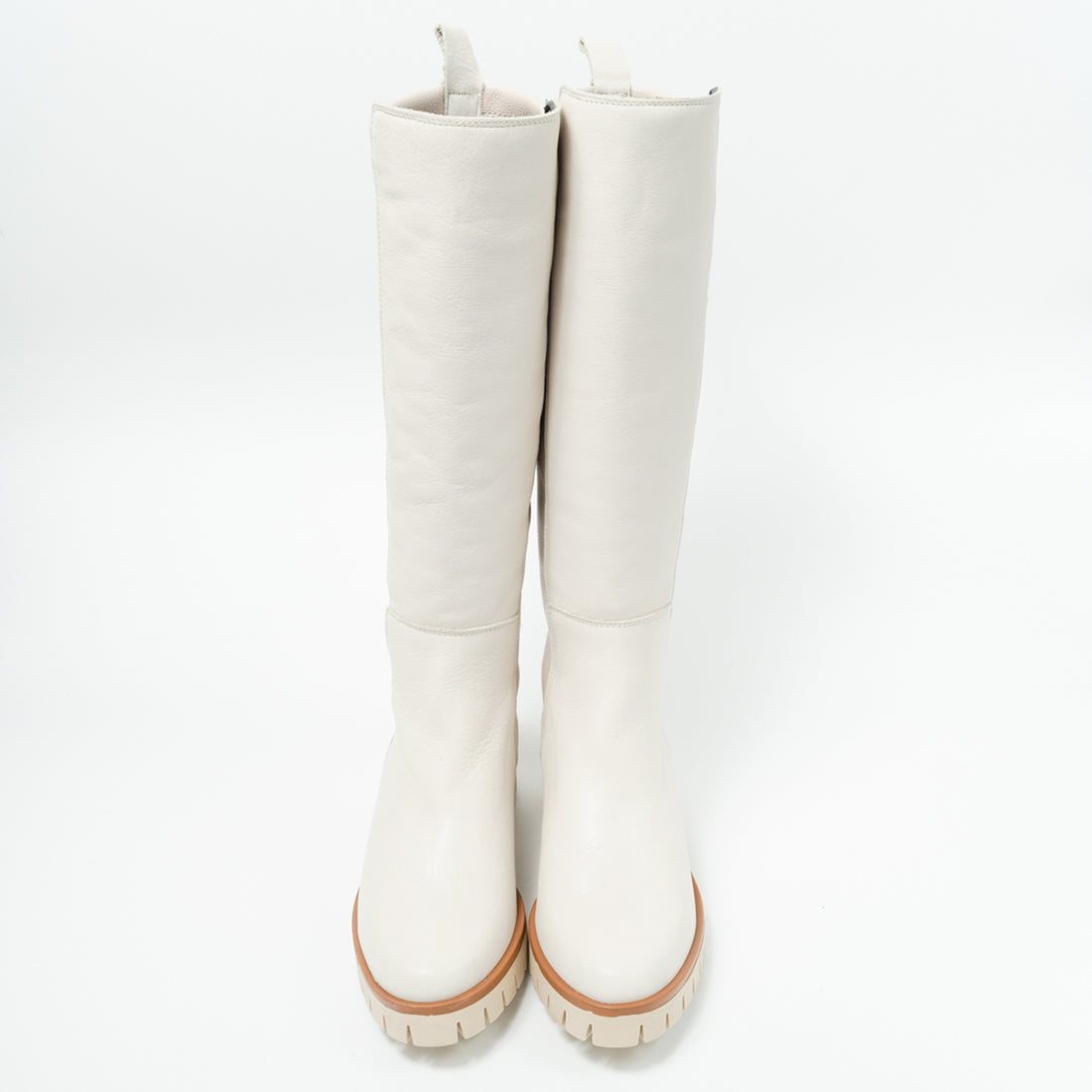 ストレッチロングレザーブーツ