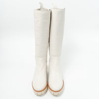 ストレッチロングレザーブーツ