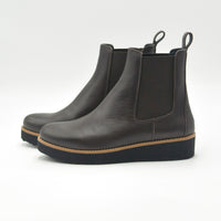 厚底サイドゴアブーツ