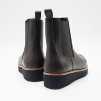 厚底サイドゴアブーツ