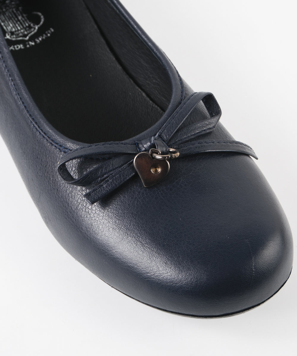 レザーバレエシューズ