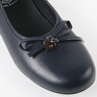 レザーバレエシューズ