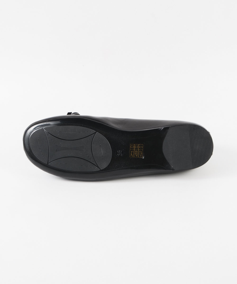 レザーバレエシューズ