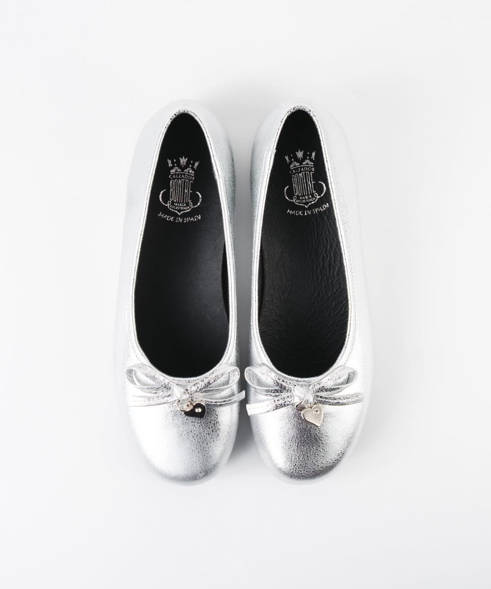 レザーバレエシューズ