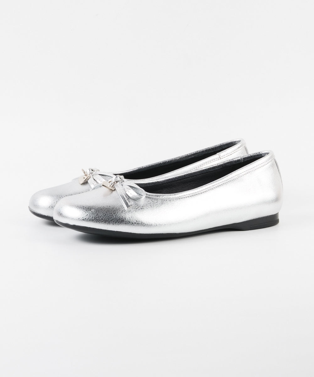 レザーバレエシューズ