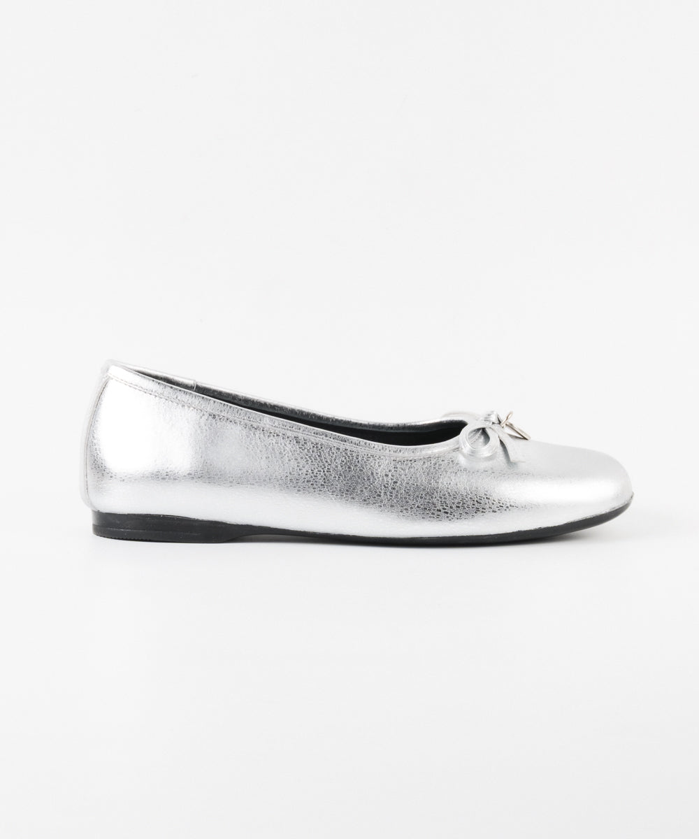 レザーバレエシューズ