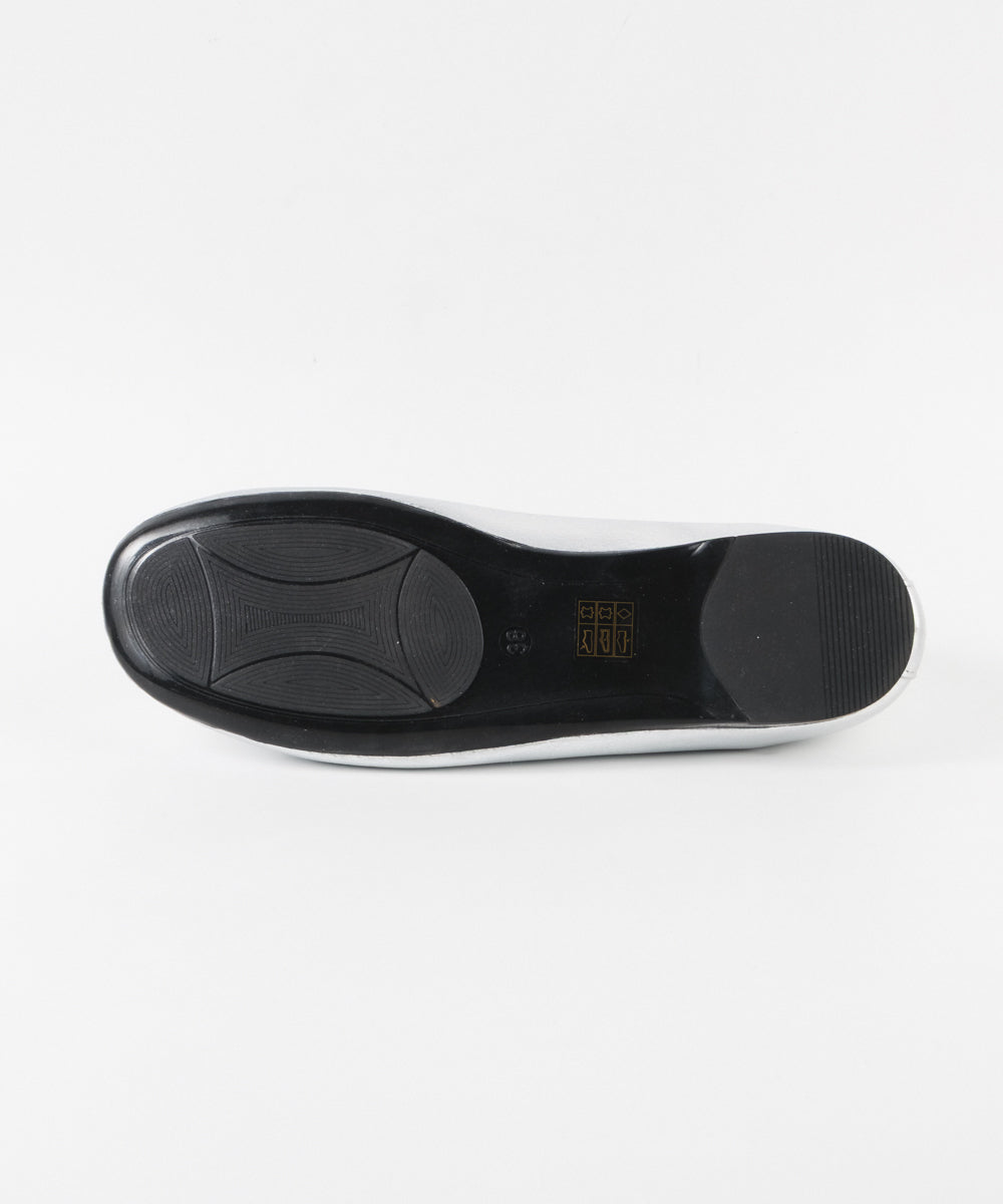 レザーバレエシューズ