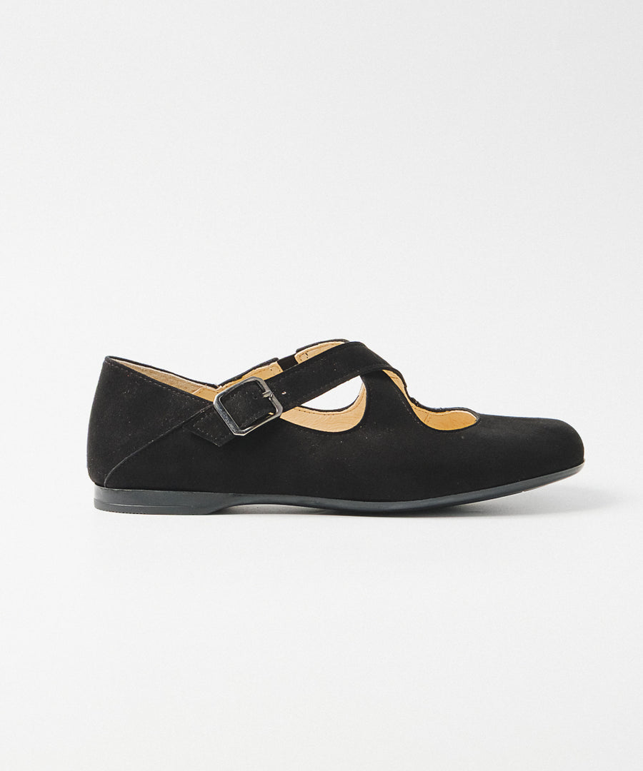 スエードクロスバブーシュ