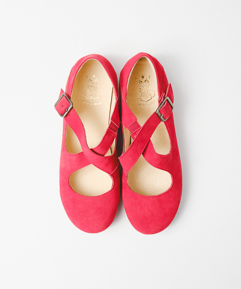 スエードクロスバブーシュ