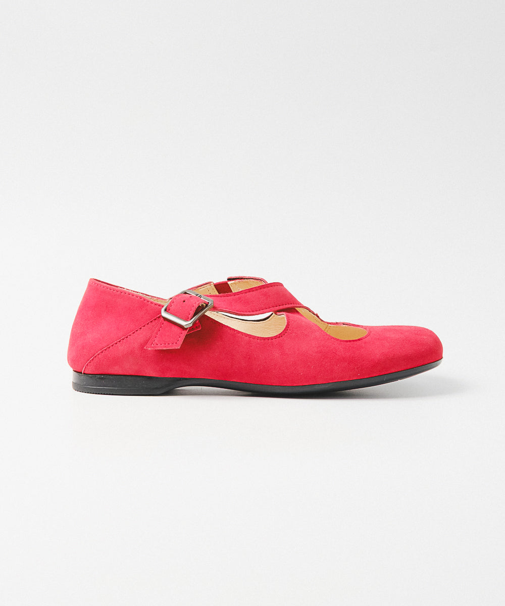 スエードクロスバブーシュ