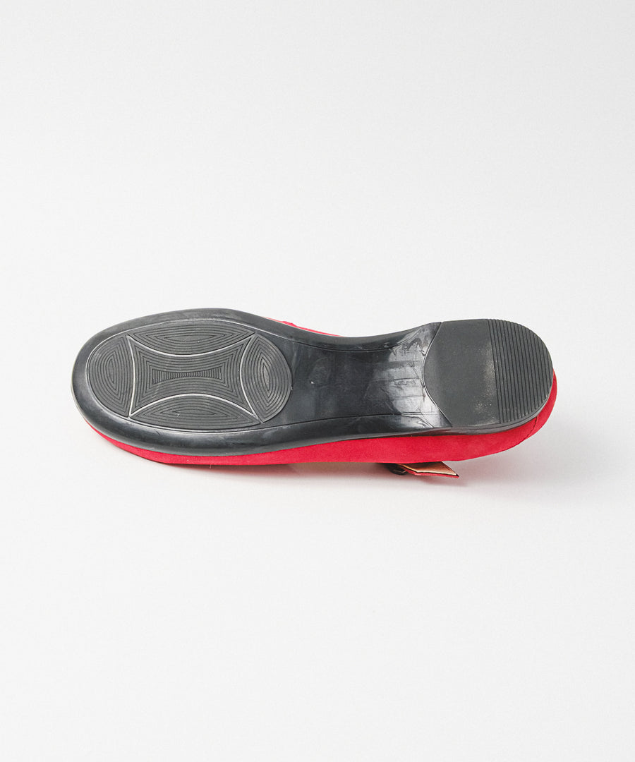 スエードクロスバブーシュ