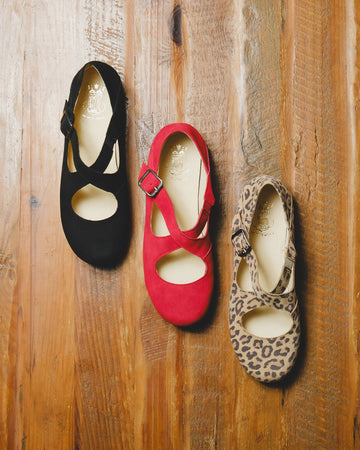 スエードクロスバブーシュ