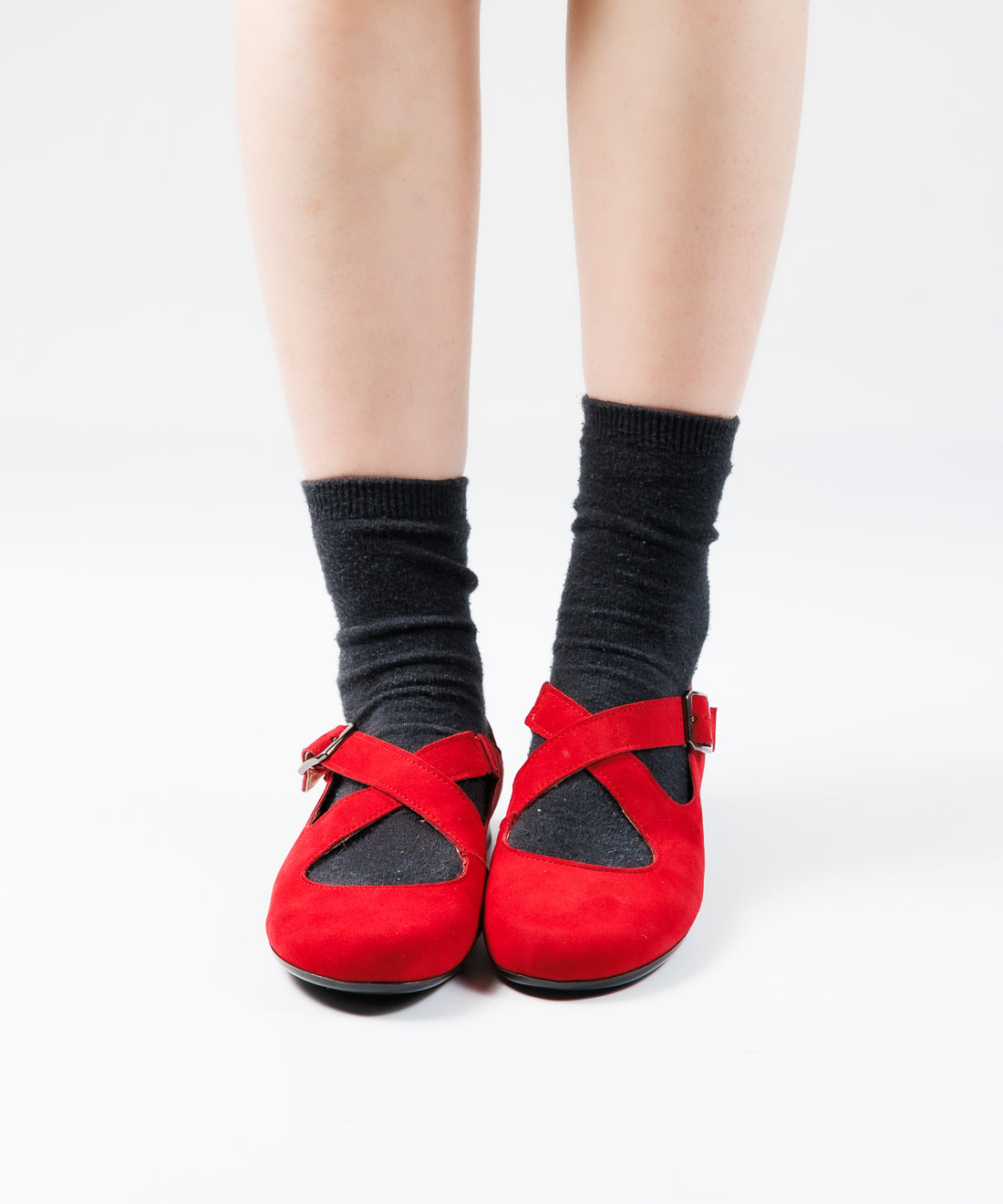 スエードクロスバブーシュ